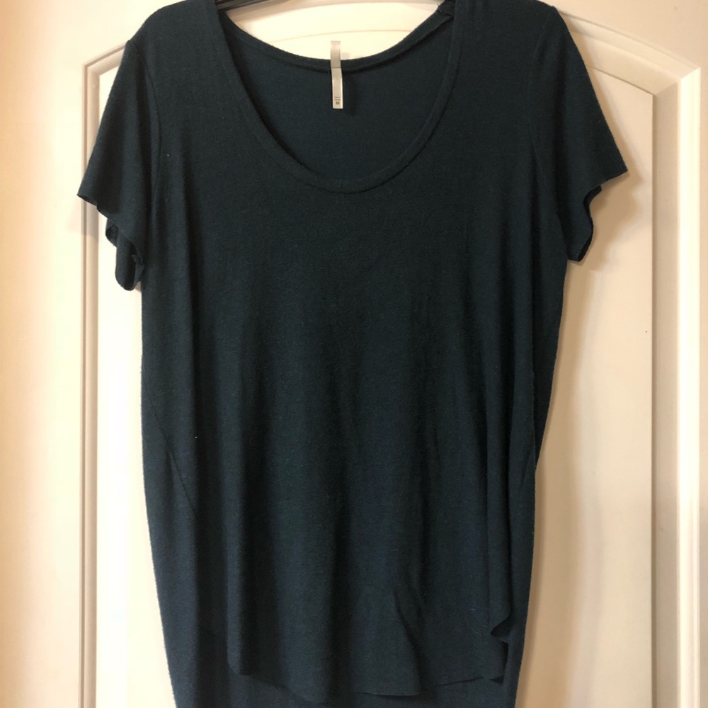 Teal Buckle soft tee